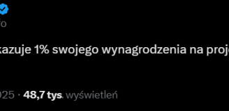 Na to Dani Olmo przeznacza 1% SWOJEGO WYNAGORDZENIA!